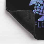 Cocoa Beach, Florida Beach Design _ Tribal Turtle Mousepad (Ecke)