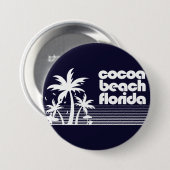 Cocoa Beach Florida Button (Vorne & Hinten)