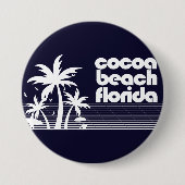 Cocoa Beach Florida Button (Vorderseite)