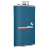 Cocoa Beach Florida Flachmann (Rechts)