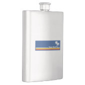 Cocoa Beach Florida Flachmann (Rechts)