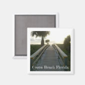Cocoa Beach Florida Magnet (Vorderseite/Rückseite)