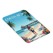 Cocoa Beach Florida Magnet (Rechte Seite)