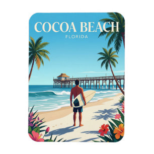 Cocoa Beach Florida Magnet