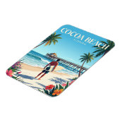 Cocoa Beach Florida Magnet (Linke Seite)