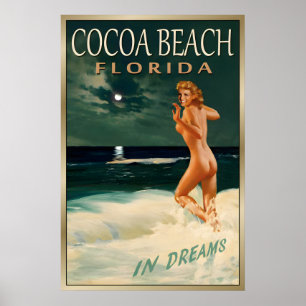 COCOA BEACH Florida -Neue Original Marilyn Monroe Poster