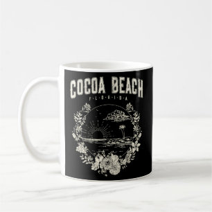 Cocoa Beach Florida Palm Tree Beach Kaffeetasse