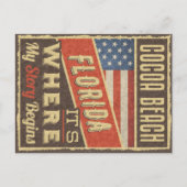 Cocoa Beach Florida Postkarte (Vorderseite)