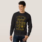 Cocoa Beach Florida Retro Hotrod Surf  1 Sweatshirt (Vorne ganz)