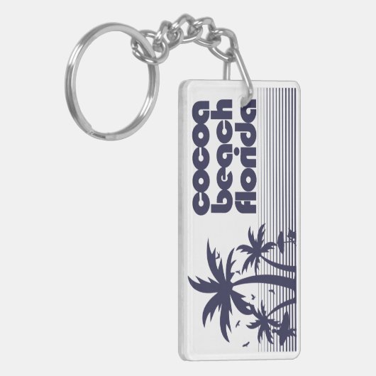 Cocoa Beach Florida Schlüsselanhänger (Vorderseite links)