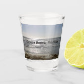 Cocoa Beach Florida Shot Glass Schnapsglas (Vorderseite)