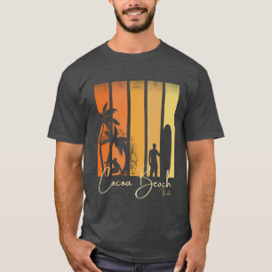 Cocoa Beach Florida Surfing T-Shirt