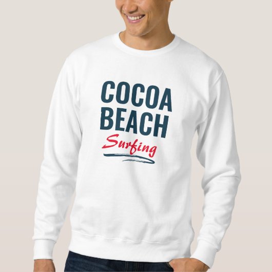 Cocoa Beach Florida Sweatshirt (Vorderseite)