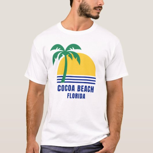 Cocoa Beach Florida T-Shirt (Vorderseite)