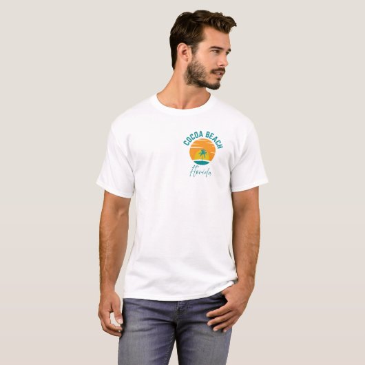 Cocoa Beach Florida T-Shirt (Vorne ganz)