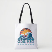Cocoa Beach Florida Tasche (Vorderseite)