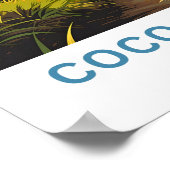 Cocoa Beach Florida Travel Print Poster (Ecke)
