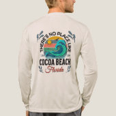 Cocoa  Beach, Florida Tri-Blend Shirt (Rückseite)