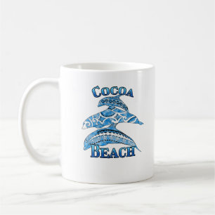 Cocoa Beach Florida Vacation Delphine Kaffeetasse