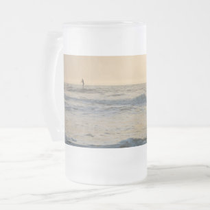 Cocoa Beach Paddleboarding Mattiert Glass Ber Tass Mattglas Bierglas