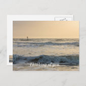 Cocoa Beach Paddleboarding Postkarte (Vorne/Hinten)