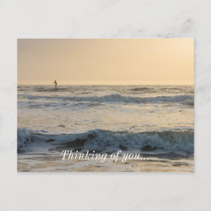 Cocoa Beach Paddleboarding Postkarte