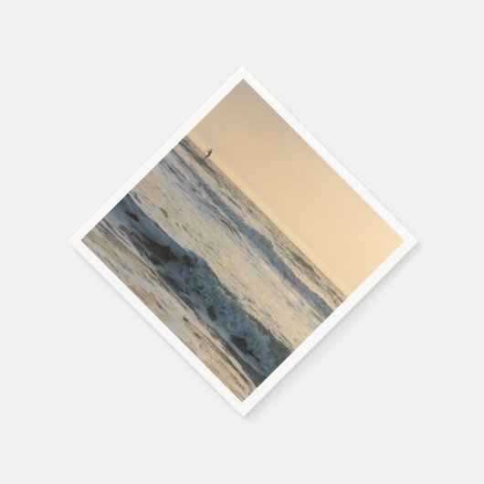 Cocoa Beach Paddleboarding Serviette (Ecke)