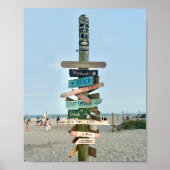 Cocoa Beach Pier Fotografie Poster (Vorne)