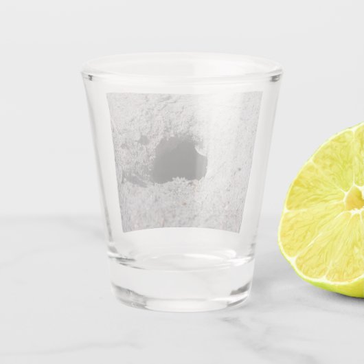 Cocoa Beach Sand Shot Glass Schnapsglas (Rückseite)
