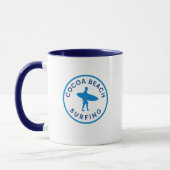 Cocoa Beach Surfen Kaffeetasse (Links)
