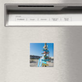 Cocoa Beach Tiki Totem Magnet (In Situ (Geschirrspüler))