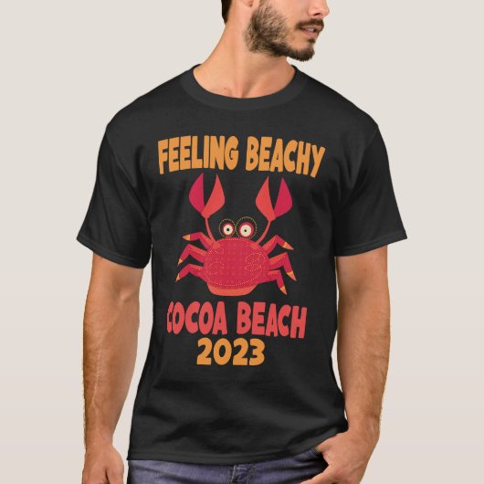 Cocoa Beach Vacation Summer Quote T-Shirt (Vorderseite)