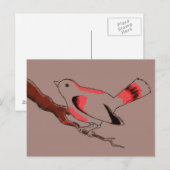 Cocoa Birdy Postcard Postkarte (Vorne/Hinten)