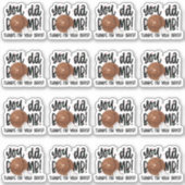 Cocoa Bomb Hot Chocolate Danke für die Bestellung Aufkleber (Vorderseite)