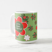 Cocoa, Chaos, Christmas Photo Holiday Coffee Mug Kaffeetasse (Vorderseite Links)