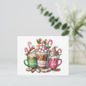 Cocoa Christmas Postkarte (Stehend Vorderseite)