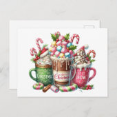 Cocoa Christmas Postkarte (Vorne/Hinten)