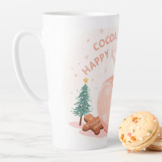 Cocoa, Cookies & Calm – Pastel Christmas CoT-Shirt Milchtasse