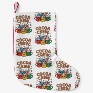 Cocoa Crew Heiße Schokolade Kawaii Weihnachten Xma Kleiner Weihnachtsstrumpf