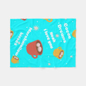 Cocoa Dreams Pillow Fleecedecke (Vorderseite (Horizontal))