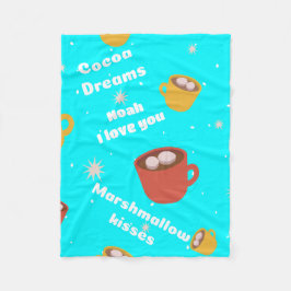 Cocoa Dreams Pillow Fleecedecke