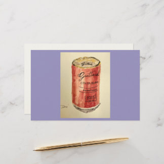 Cocoa Flat Notecard Briefpapier