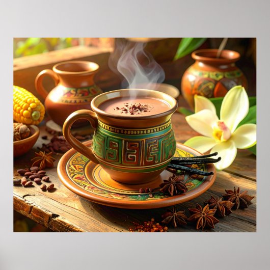 COCOA - HOT CHOCOLATE POSTER (Vorne)