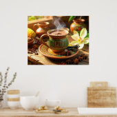 COCOA - HOT CHOCOLATE POSTER (Küche)