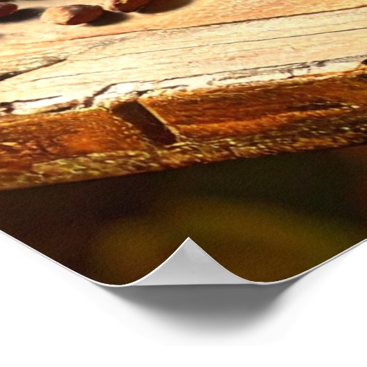 COCOA - HOT CHOCOLATE POSTER (Ecke)