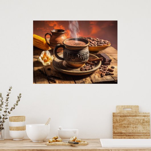 COCOA - HOT CHOCOLATE POSTER (Küche)