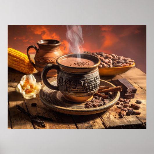 COCOA - HOT CHOCOLATE POSTER (Vorne)