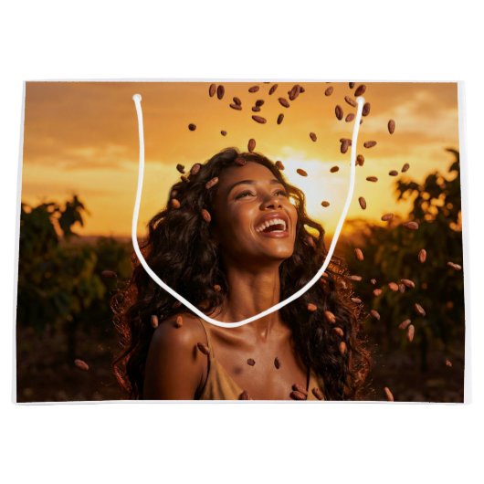 COCOA - IVORY COAST GROßE GESCHENKTÜTE (Vorderseite)