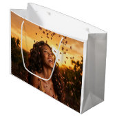 COCOA - IVORY COAST GROßE GESCHENKTÜTE (Vorderseite Schrägansicht)