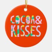 Cocoa & Kisses Keramik Ornament (Vorne)